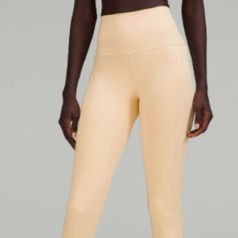 NWT Lululemon Align Pant with Pockets 25" in Prosecco, Size 12